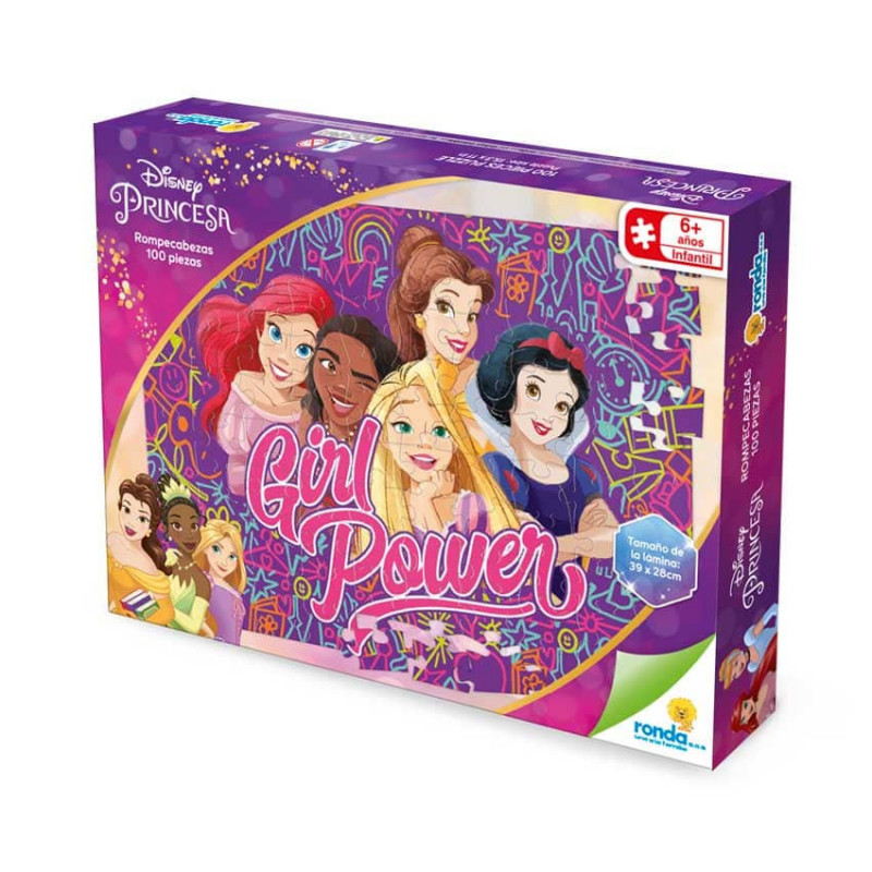Rompecabezas X 100 Pzas Princesas 10