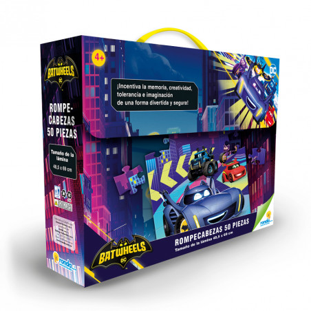 Rompecabezas X 50 Pzas Batwheels - Ronda