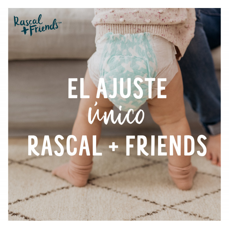 Pañales Rascal + Friends T4 X 34 Unds