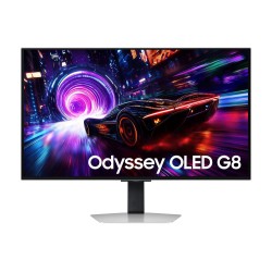 Monitor Samsung 32 Pulgadas Odyssey OLED G8 G81SF 4K 240Hz Gaming Silver