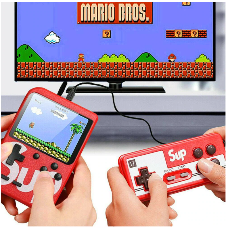 Consola Portatil 400 Juegos Rojo - Generico