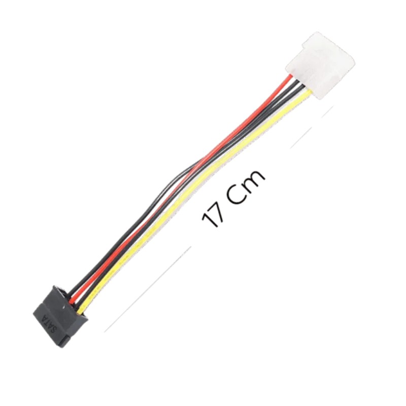 CABLE SATA 15P/4P